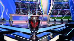 Man City and Aston Villa to face champions PSG in Champions League