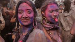 festival bitke brasnom u grckoj dve devojke