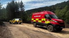 Last firefighters stood down from scene of Cairngorms wildfire
