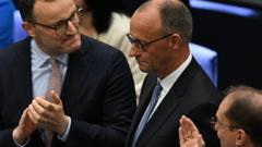 Germany's Merz wins vote for chancellor after surviving historic defeat
