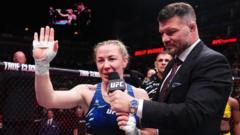 McCann retires after first-round defeat at UFC London