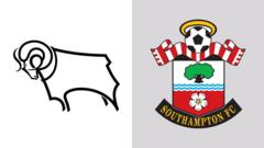 Pick of the stats: Derby County v Southampton