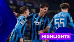 Club Brugge fight back to beat Sporting