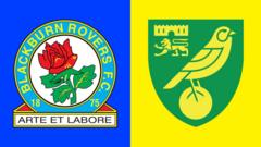 Pick of the stats: Blackburn Rovers v Norwich City