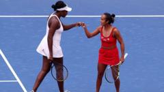 Did Williams and Fernandez Secure a Win in Their US Open Doubles Debut?