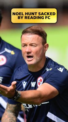 Noel Hunt sacked by Reading FC