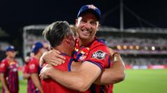 Super Giants survive late wobble to win men's Hundred