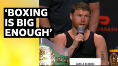 Alvarez interrupts presenter to defend boxing