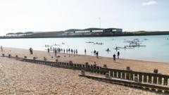 Vigil held for family who died in sea off Shoreham
