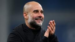 Guardiola calls for calm heads in Manchester derby