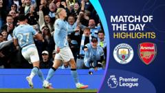 Man City beat Arsenal to close gap in title race