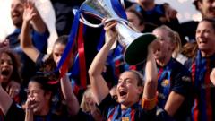 Barcelona come from 2-0 down to win second Champions League title