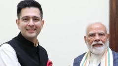 पीएम मोदी से मिले राघव चड्ढा, बताया एक 'यादगार सुबह'