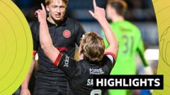 Watch highlights as Thistle leave it late to beat Morton