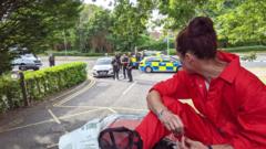 Palestine Action protesters block defence firm