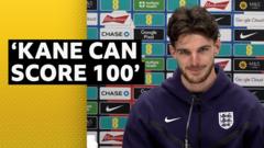 ‘Unbelievable’ Kane can get 100 England goals – Rice