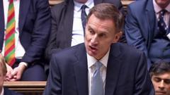 Hunt: UK growth higher than every large European economy