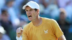 Murray continues fine form on grass in Nottingham