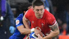 Wales wing Adams ruled out of Scotland trip