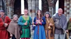 'We're full-time Vikings who fell in love on the battlefield'