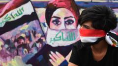 Protester in Baghdad 01/12