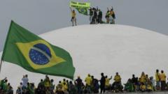 Protesters invaded palaces of the Presidency, the Supreme Court and the Congress in Brazil's capital