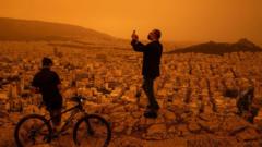 Dancing, Daleks and Saharan Dust: Photos of the week