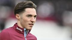 Charlton sign midfielder Coventry from West Ham