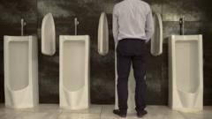 Man at the urinals