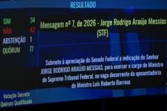 Como contamos minuto a minuto a rejeição de Messias no Senado