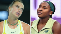 Sabalenka and Gauff both knocked out in second round in Qatar