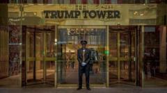 Entrada da Trump Tower 