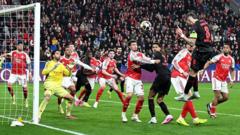 Arsenal undone by own set-piece weapon as 100% record ends