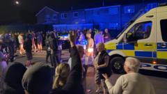 Arrests and injuries amid anti-immigration disorder