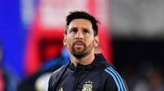 Emotional Messi scores twice in final match in Argentina