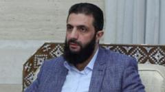 UK diplomats meet rebel leader in Damascus