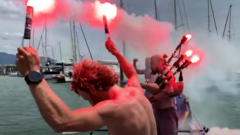 Brothers set new record for 9,000-mile Pacific row