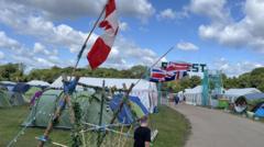 International jamboree event takes place in village