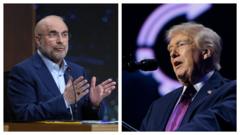 ترامپ: محاصره دریایی بنادر ایران تا رسیدن به توافق صلح ادامه دارد؛ قالیباف: با ادامه محاصره، تنگه هرمز باز نخواهد ماند