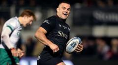 Six-try Saracens seal emphatic win over Northampton