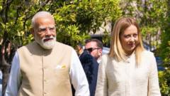 नरेंद्र मोदी के प्रधानमंत्री के तौर पर 12 साल पूरे होने पर मेलोनी की ये बधाई