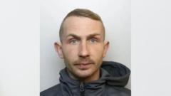 Burglar who tried to swim away from police jailed