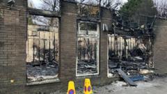 Historic rugby club fire caused by 'electrical fault'