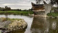 Residents petition for replacement of destroyed bridge