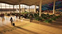Airport design 'breathes' local culture, says mayor