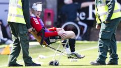 Aberdeen’s MacKenzie left bloodied by object thrown by own fans