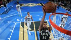 Thunder and Bucks win to reach NBA Cup semi-finals