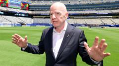 Welsh FA chief calls for Fifa's Infantino to step down