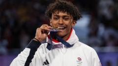 GB’s Cunningham narrowly beaten in taekwondo final