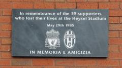 Liverpool announce new Heysel Stadium tragedy memorial